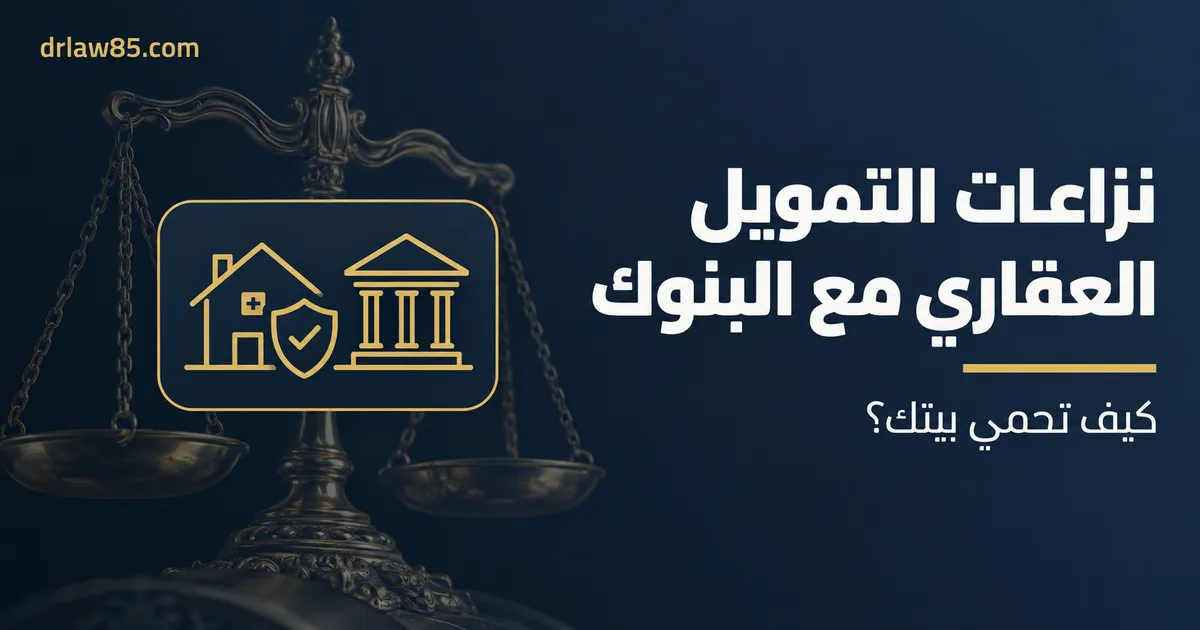 نزاعات التمويل العقاري مع البنوك في الكويت: كيف تحمي بيتك؟